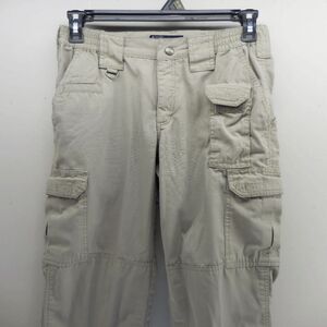 5.11+ TACTICAL Taclite Pro Ripstop Pants Women's Size 4 Long Khaki 64360 EUC